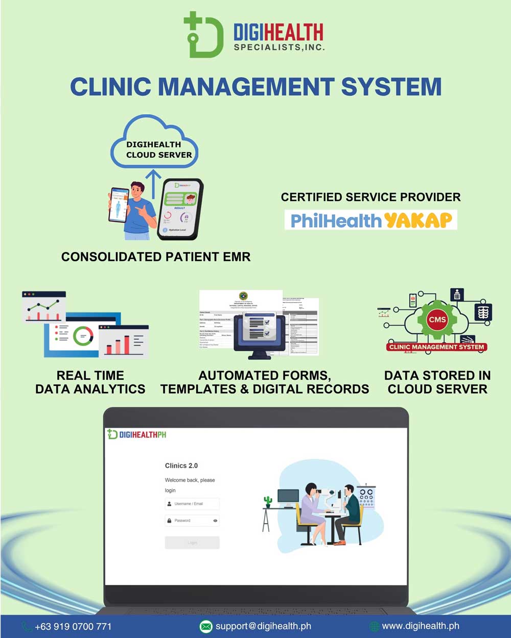 Clinic Management System - DigiHealth